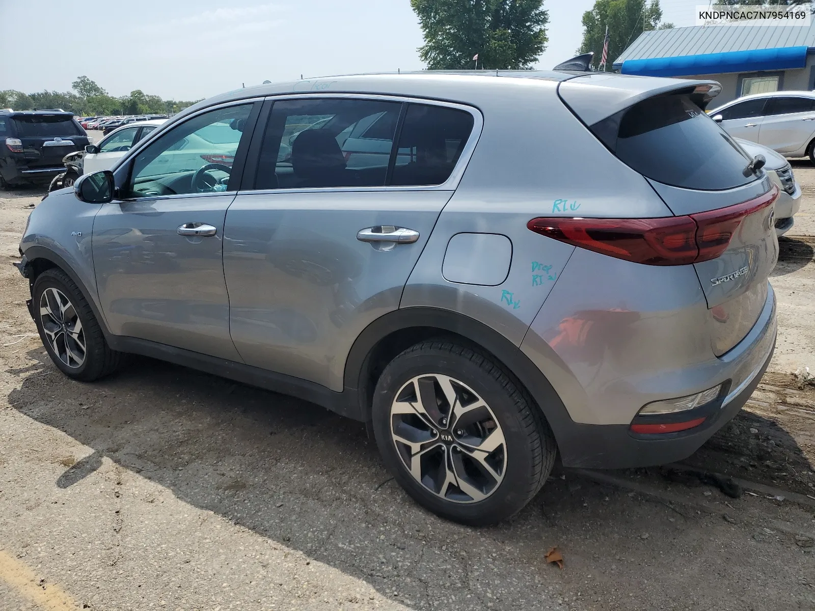 KNDPNCAC7N7954169 2022 Kia Sportage Ex