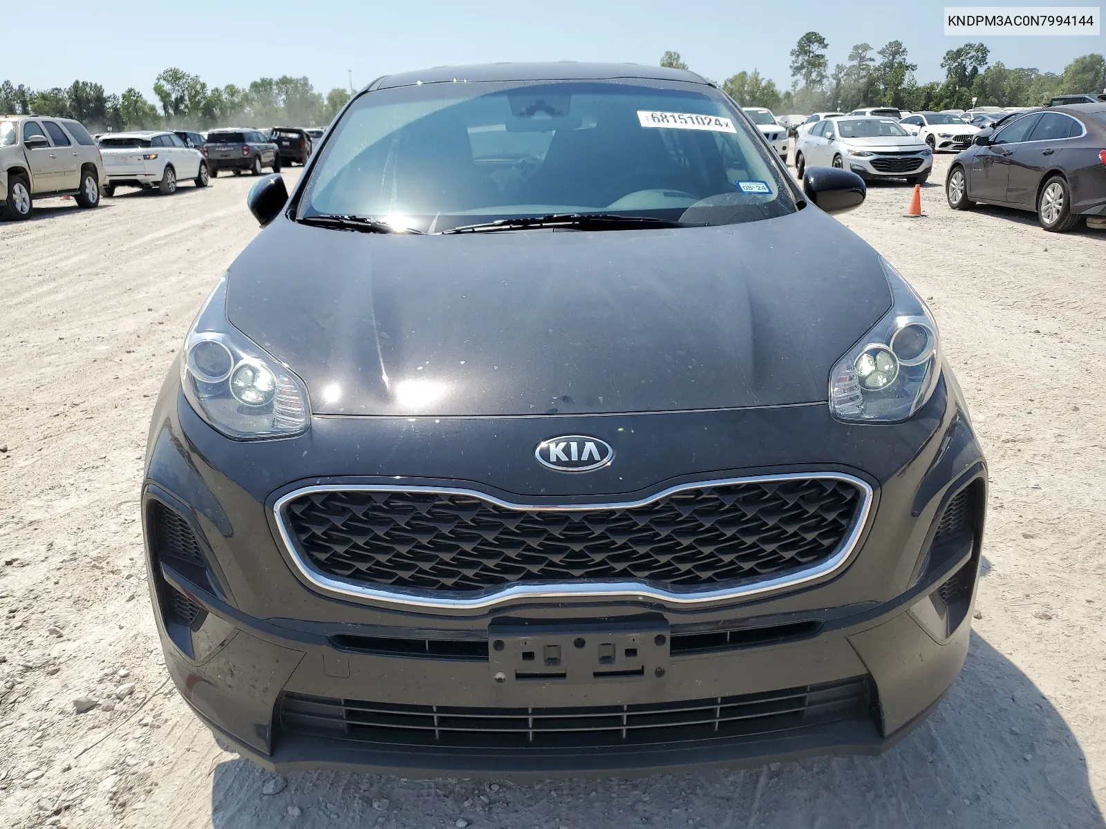 2022 Kia Sportage Lx VIN: KNDPM3AC0N7994144 Lot: 68151024