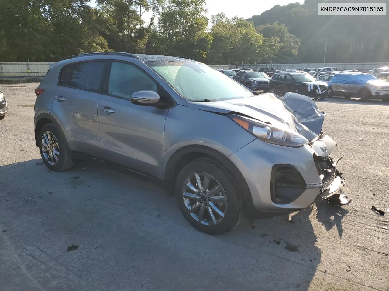 2022 Kia Sportage S VIN: KNDP6CAC9N7015165 Lot: 68363494