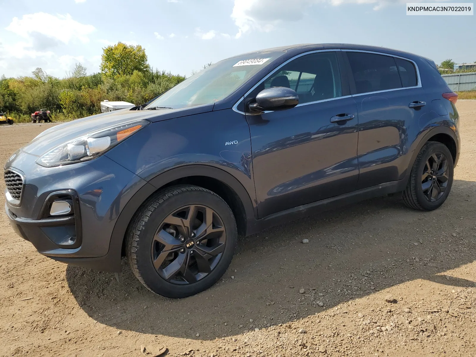 2022 Kia Sportage Lx VIN: KNDPMCAC3N7022019 Lot: 69049084