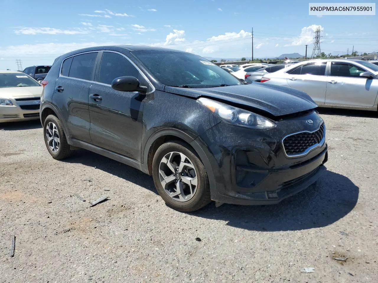 KNDPM3AC6N7955901 2022 Kia Sportage Lx