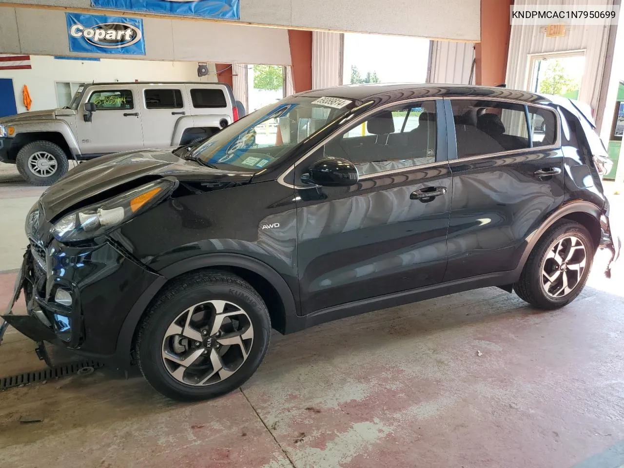 KNDPMCAC1N7950699 2022 Kia Sportage Lx