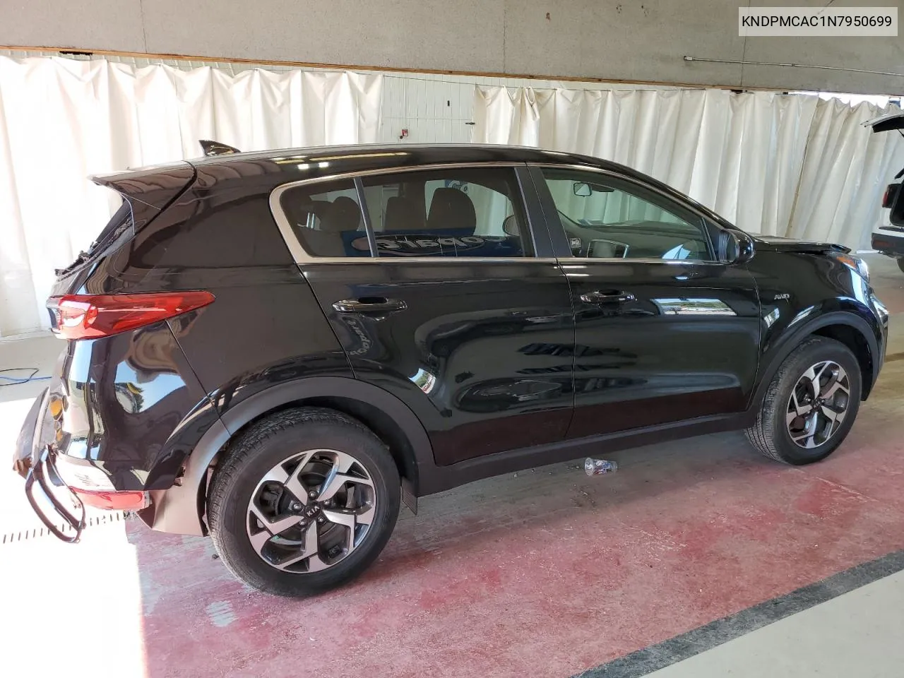 2022 Kia Sportage Lx VIN: KNDPMCAC1N7950699 Lot: 69389814