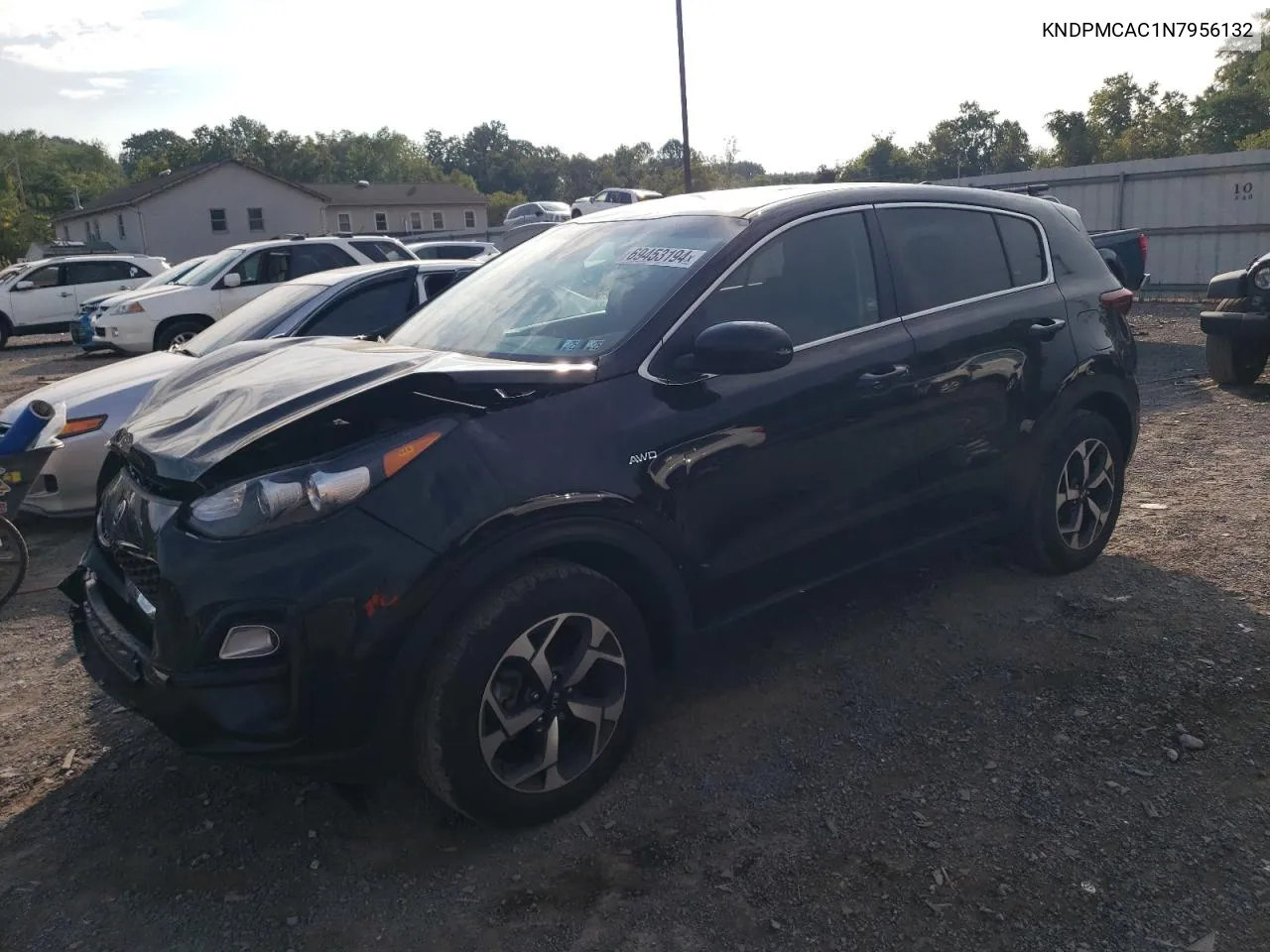 KNDPMCAC1N7956132 2022 Kia Sportage Lx