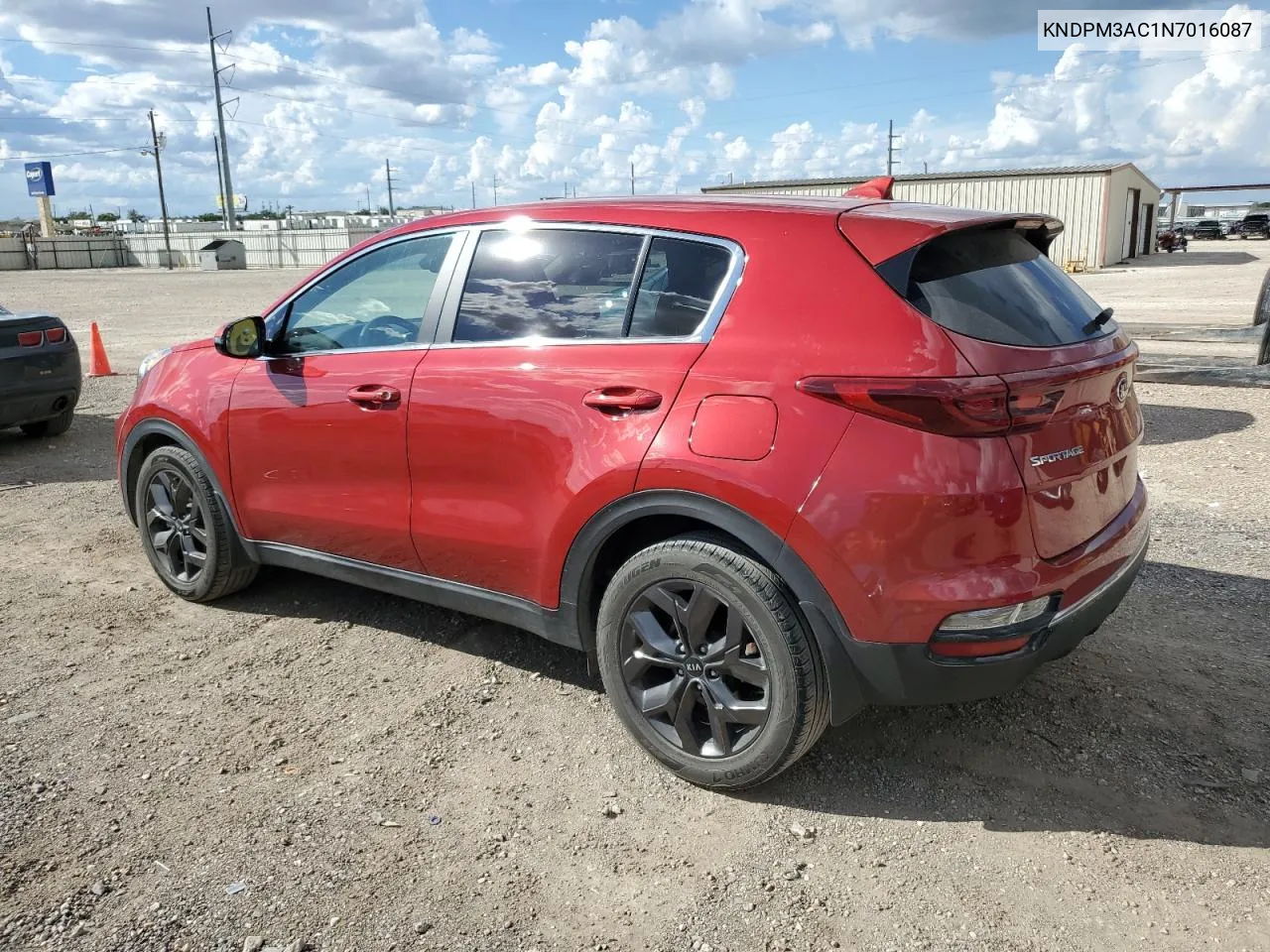 2022 Kia Sportage Lx VIN: KNDPM3AC1N7016087 Lot: 69509174