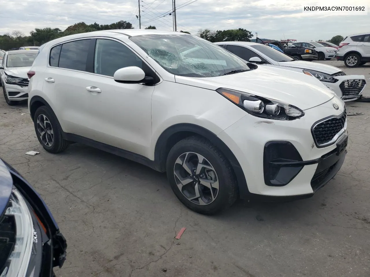 2022 Kia Sportage Lx VIN: KNDPM3AC9N7001692 Lot: 69806684