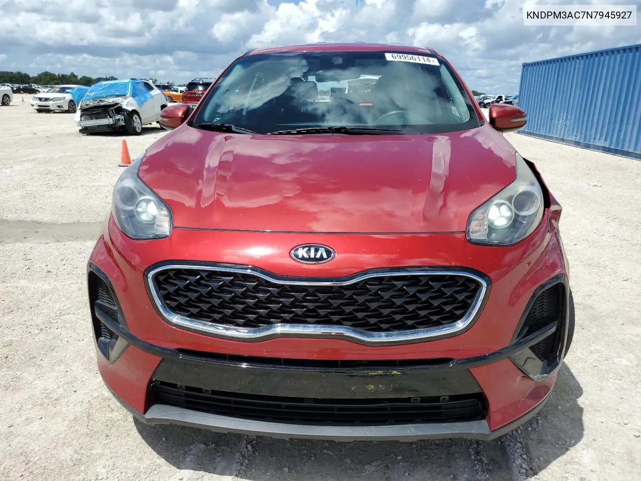 2022 Kia Sportage Lx VIN: KNDPM3AC7N7945927 Lot: 69956114