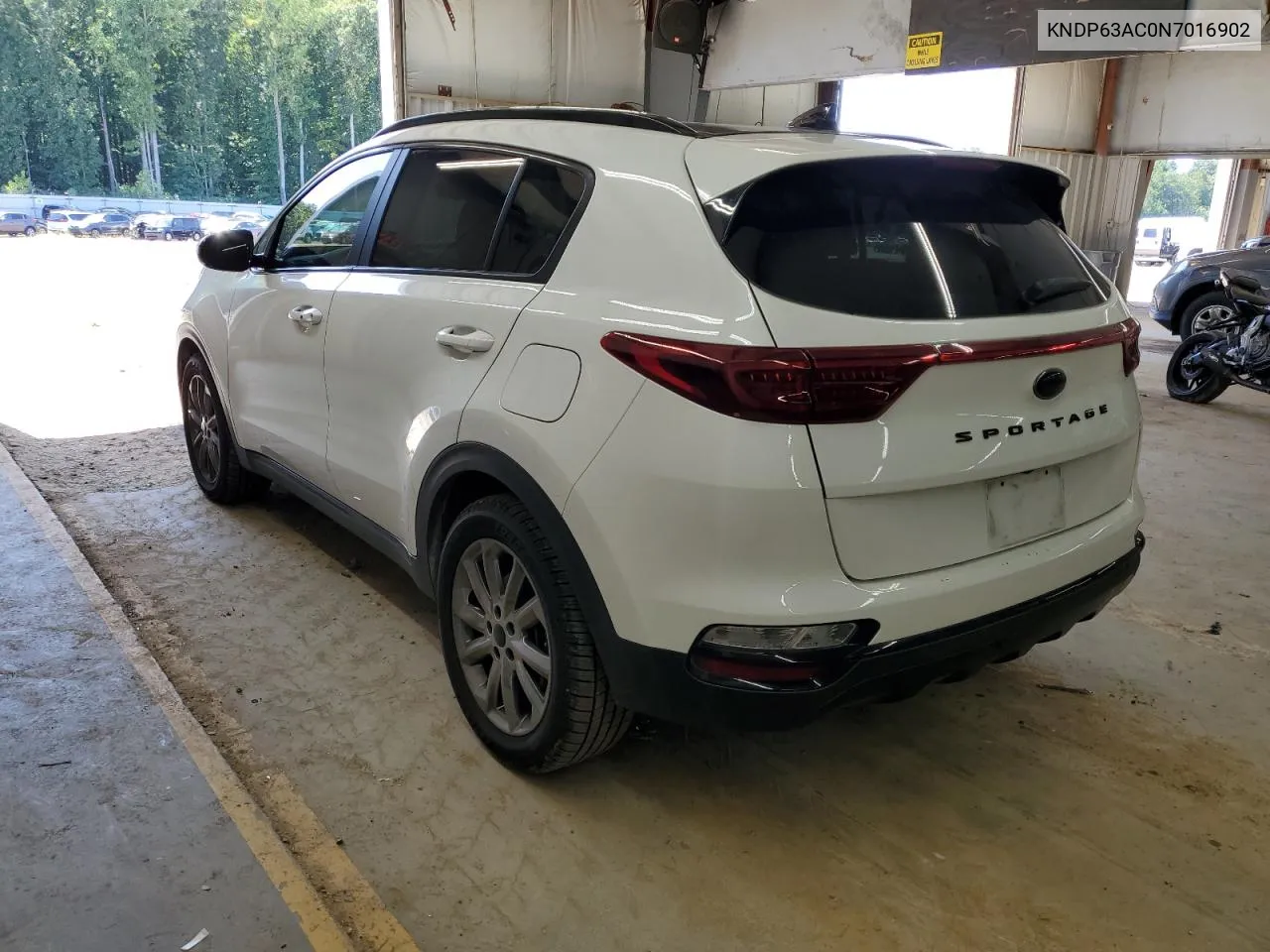 2022 Kia Sportage S VIN: KNDP63AC0N7016902 Lot: 70034924