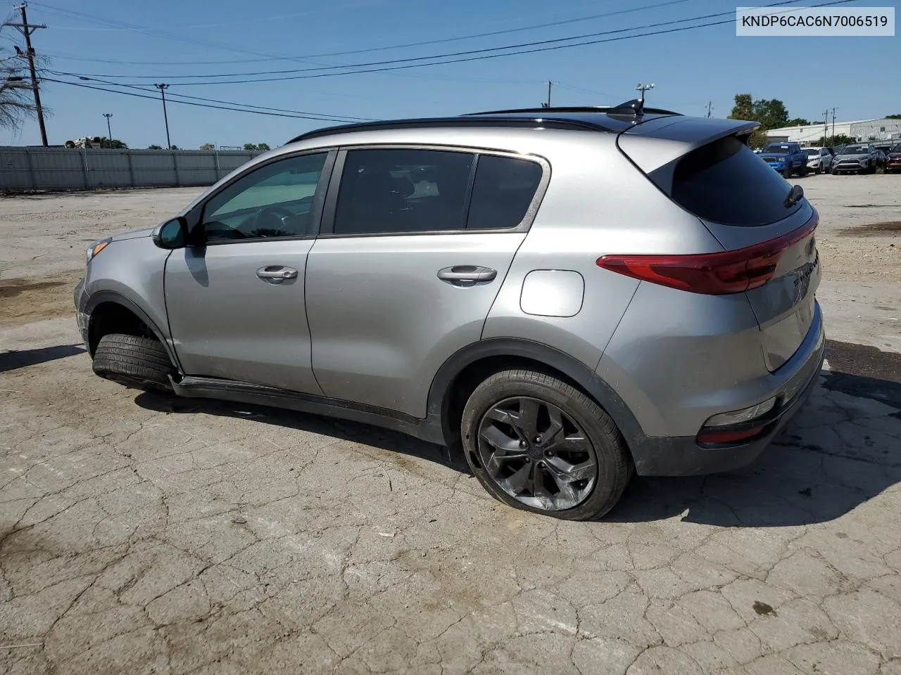 2022 Kia Sportage S VIN: KNDP6CAC6N7006519 Lot: 70442264