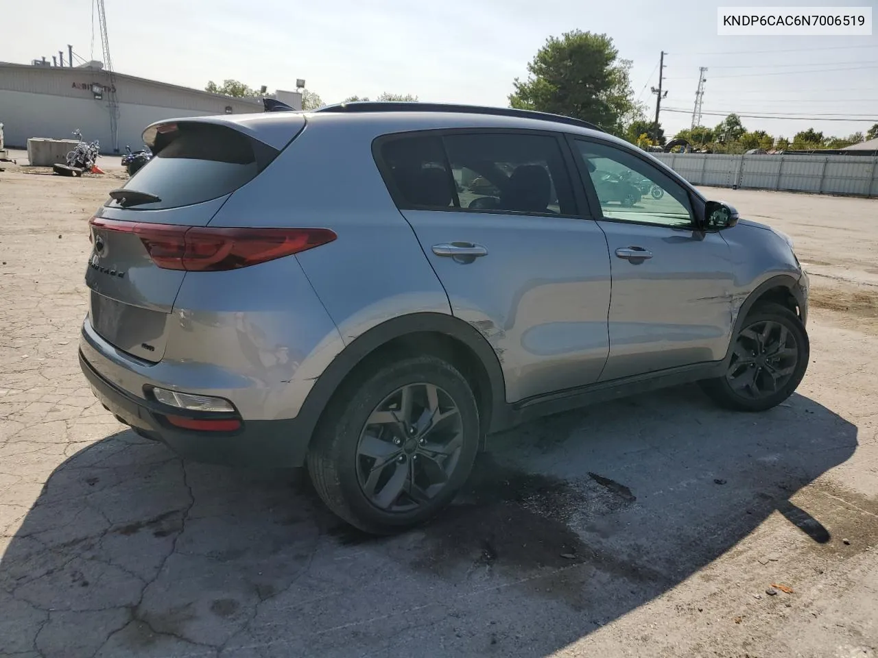 2022 Kia Sportage S VIN: KNDP6CAC6N7006519 Lot: 70442264