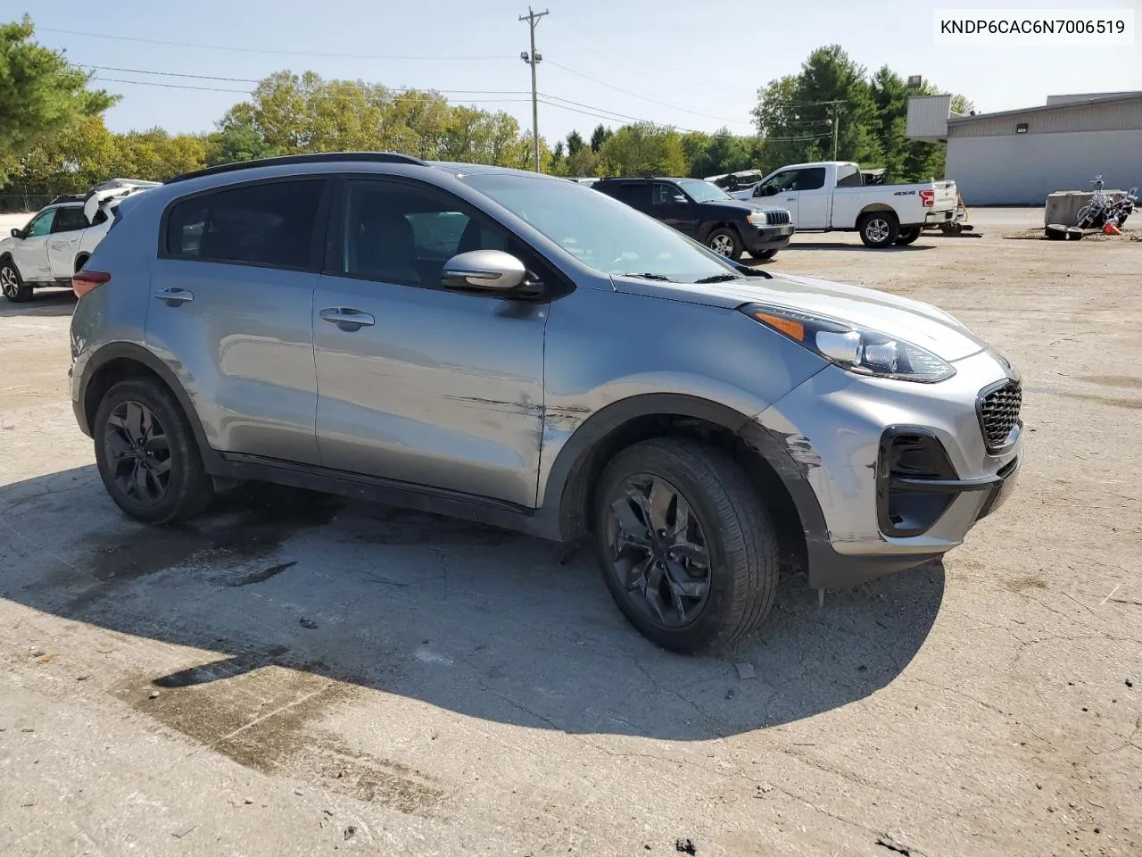 2022 Kia Sportage S VIN: KNDP6CAC6N7006519 Lot: 70442264