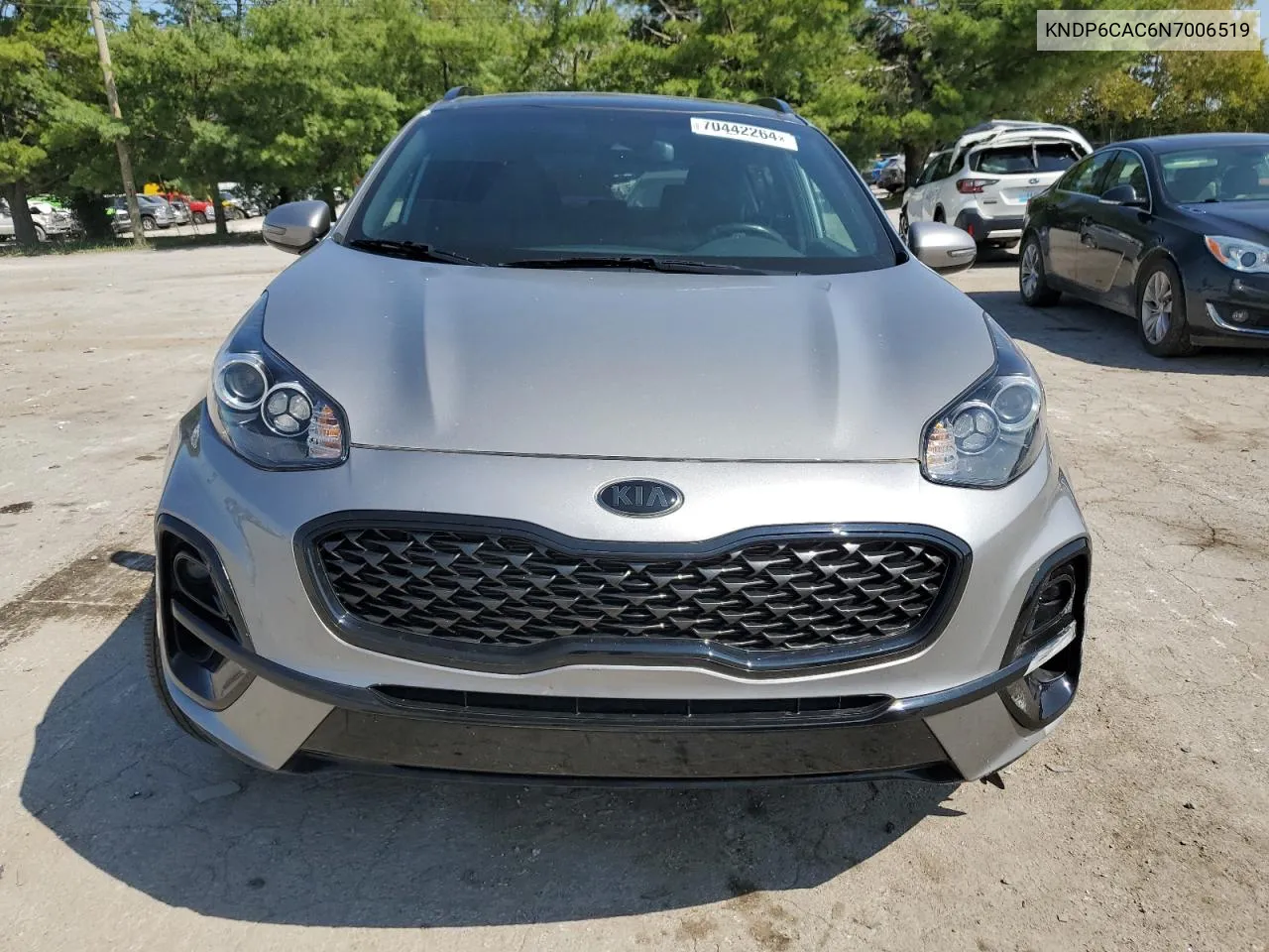 2022 Kia Sportage S VIN: KNDP6CAC6N7006519 Lot: 70442264