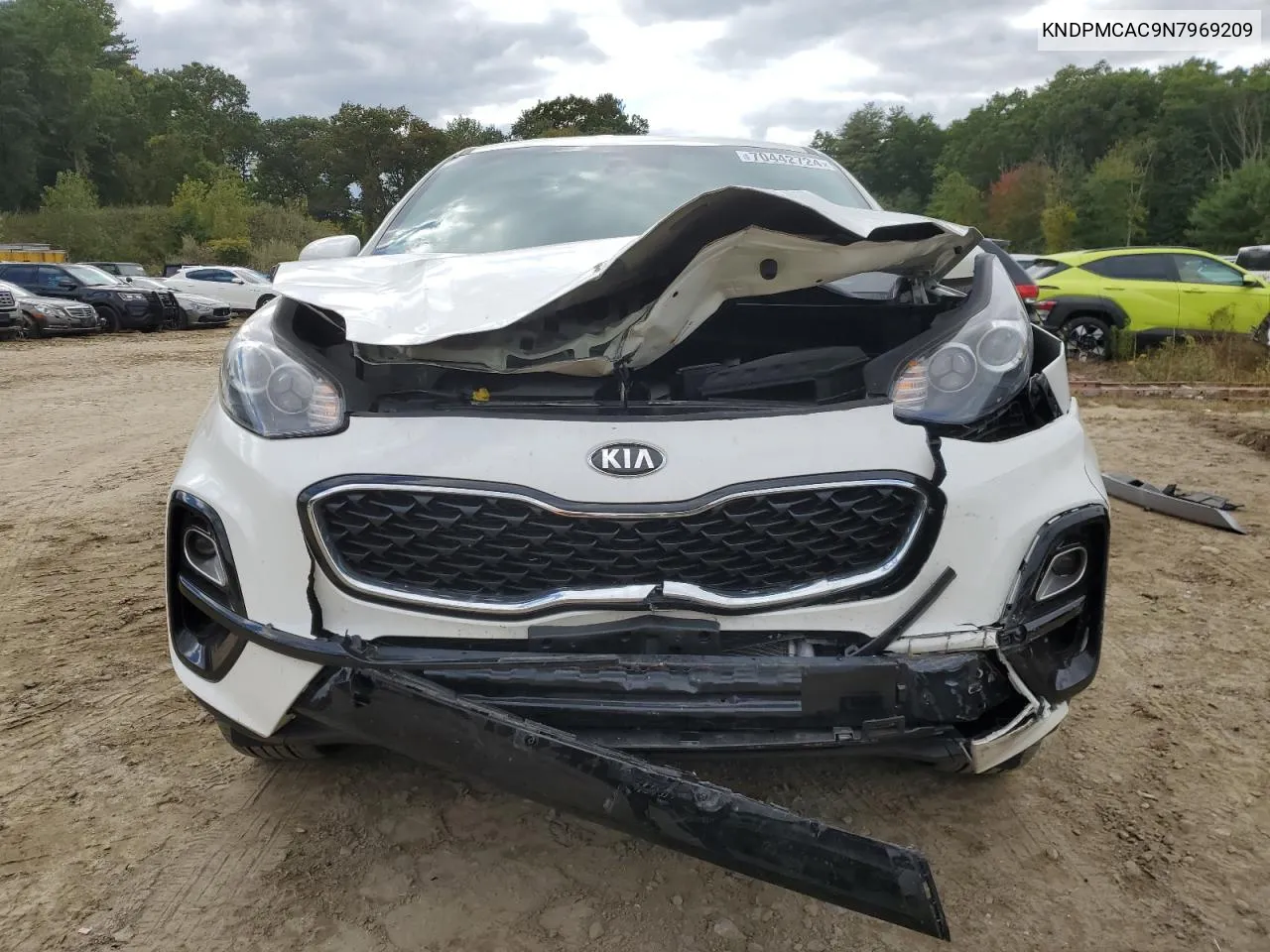 2022 Kia Sportage Lx VIN: KNDPMCAC9N7969209 Lot: 70442724