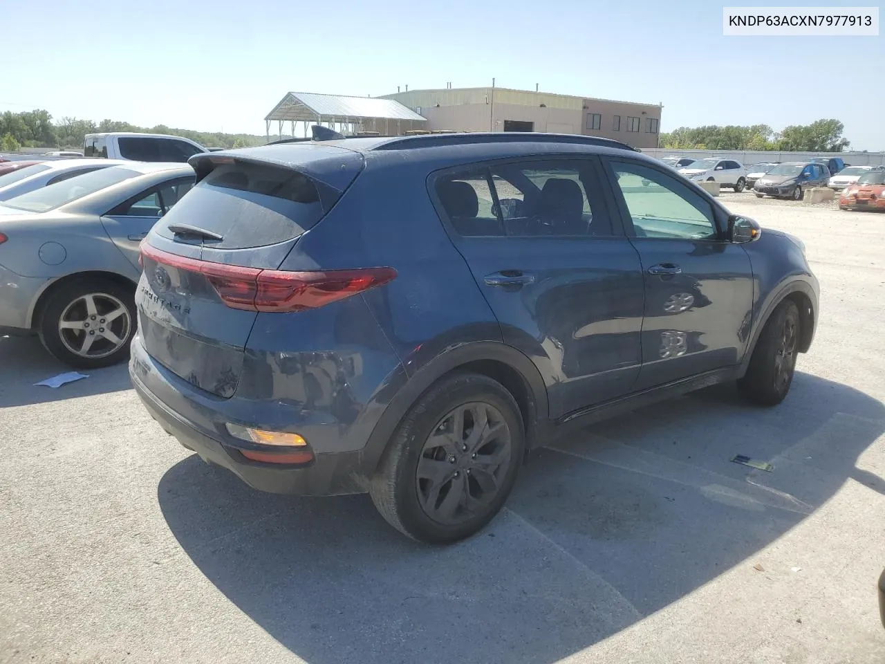 2022 Kia Sportage S VIN: KNDP63ACXN7977913 Lot: 70746624