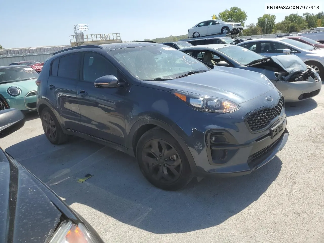 2022 Kia Sportage S VIN: KNDP63ACXN7977913 Lot: 70746624