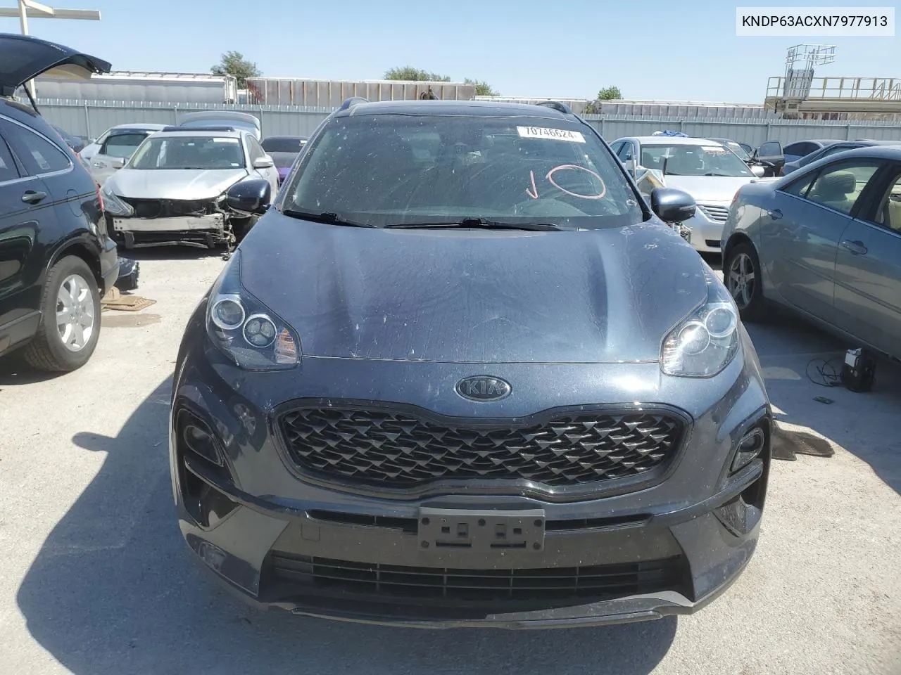 2022 Kia Sportage S VIN: KNDP63ACXN7977913 Lot: 70746624