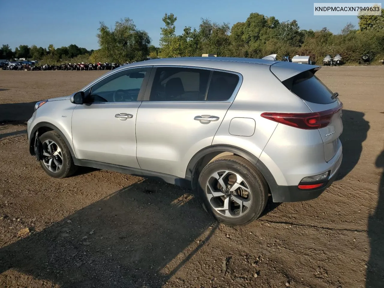 KNDPMCACXN7949633 2022 Kia Sportage Lx