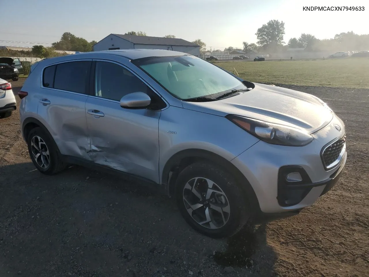 2022 Kia Sportage Lx VIN: KNDPMCACXN7949633 Lot: 70753164