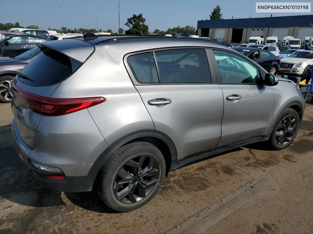 2022 Kia Sportage S VIN: KNDP63ACXN7010198 Lot: 70994174