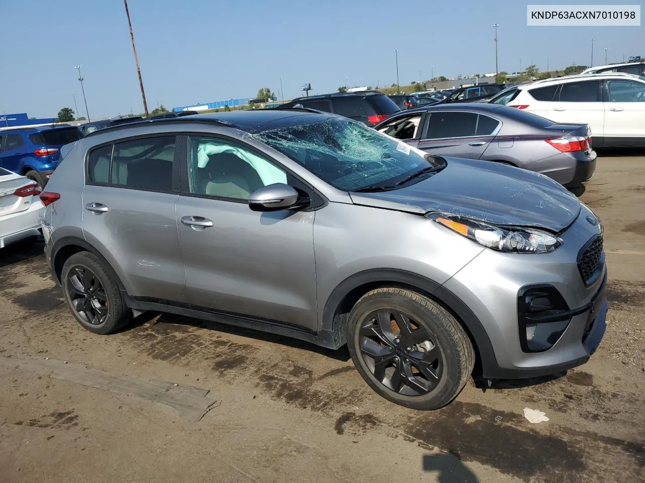 2022 Kia Sportage S VIN: KNDP63ACXN7010198 Lot: 70994174