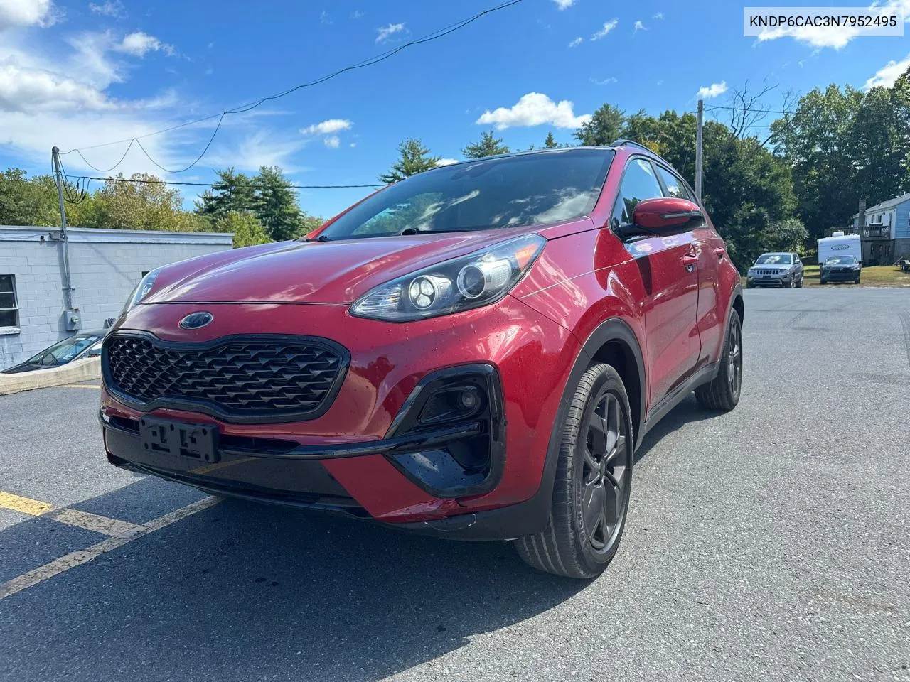 2022 Kia Sportage S VIN: KNDP6CAC3N7952495 Lot: 71039824