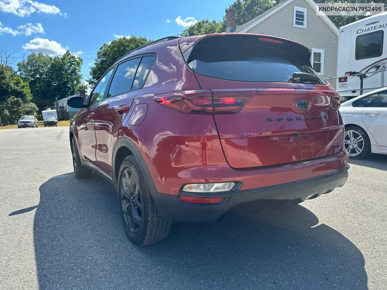 2022 Kia Sportage S VIN: KNDP6CAC3N7952495 Lot: 71039824