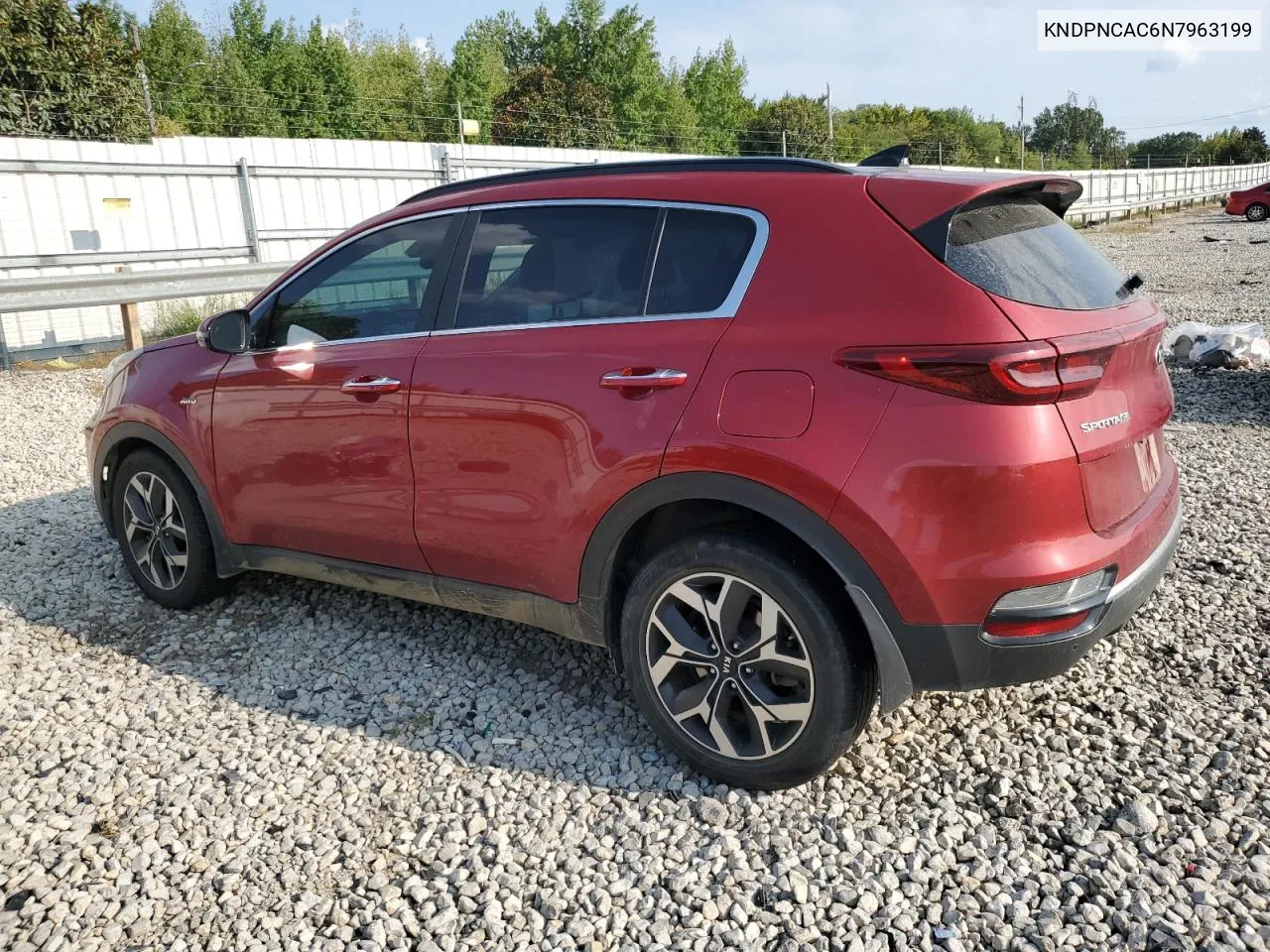 2022 Kia Sportage Ex VIN: KNDPNCAC6N7963199 Lot: 71059004