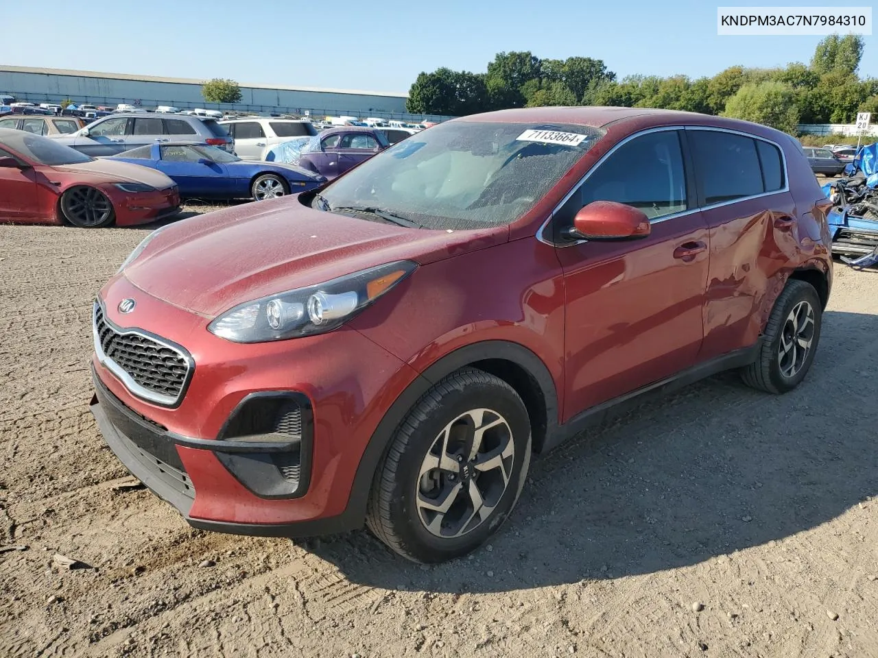 KNDPM3AC7N7984310 2022 Kia Sportage Lx