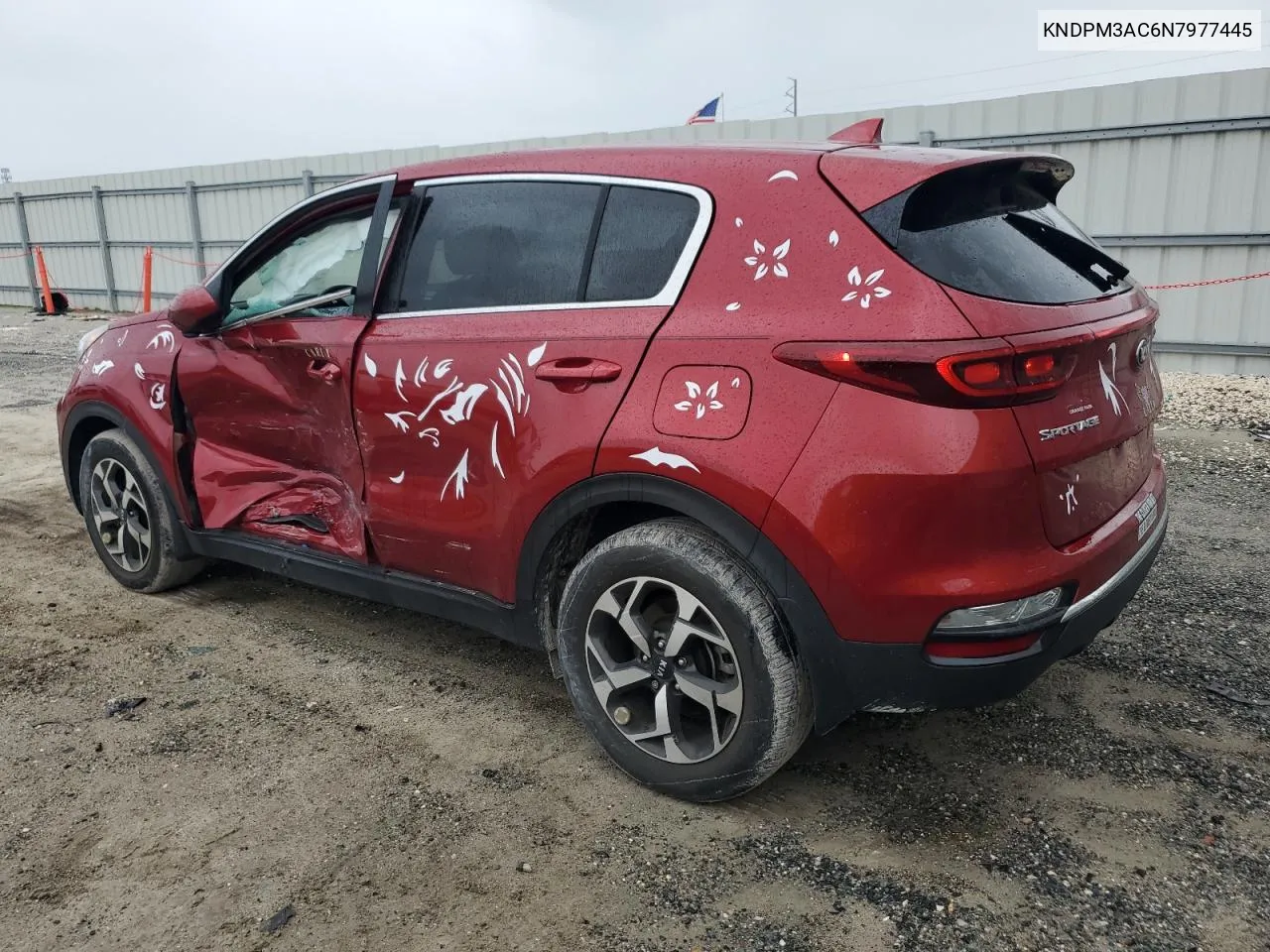 2022 Kia Sportage Lx VIN: KNDPM3AC6N7977445 Lot: 71167574