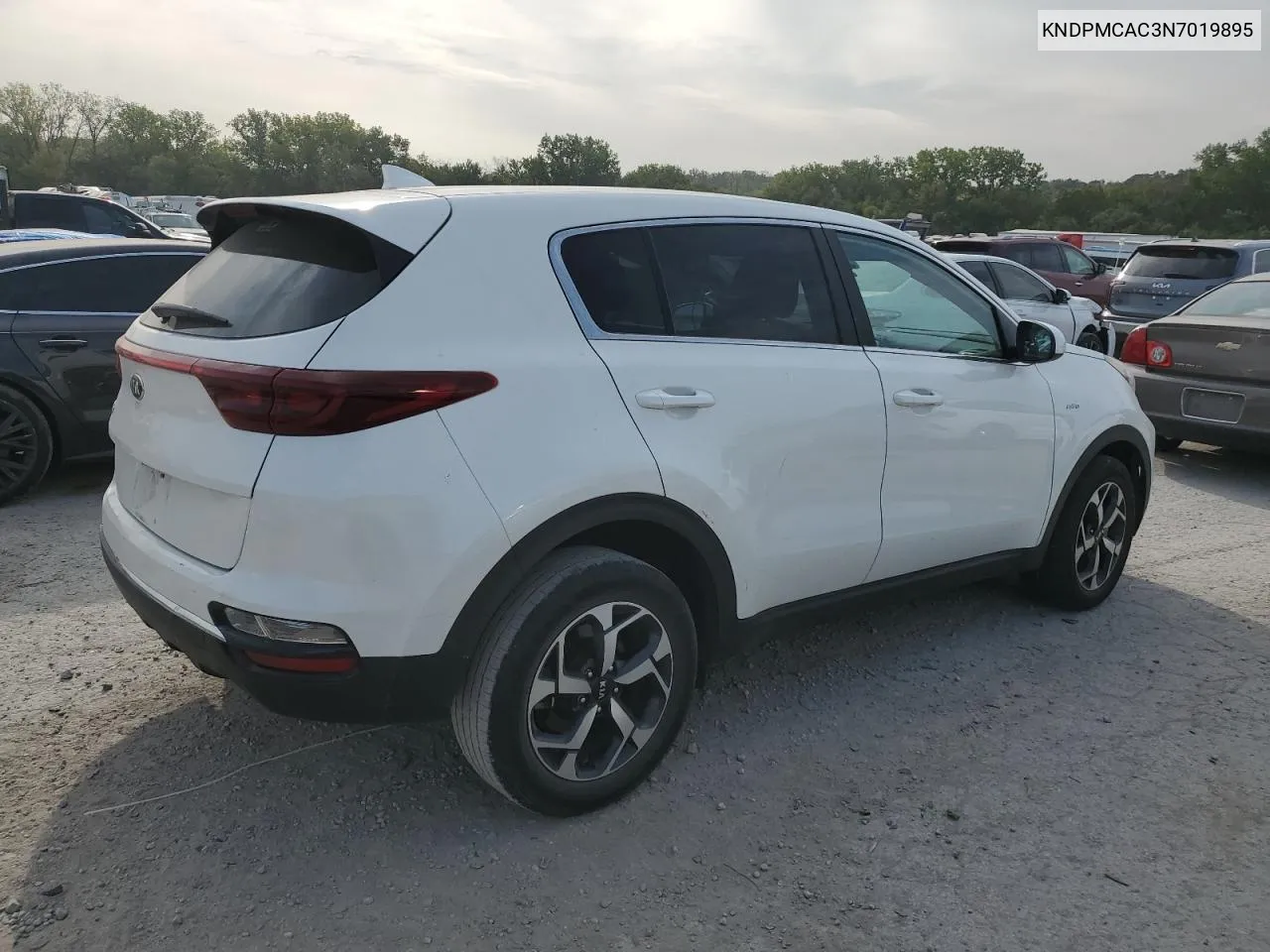 2022 Kia Sportage Lx VIN: KNDPMCAC3N7019895 Lot: 71220484