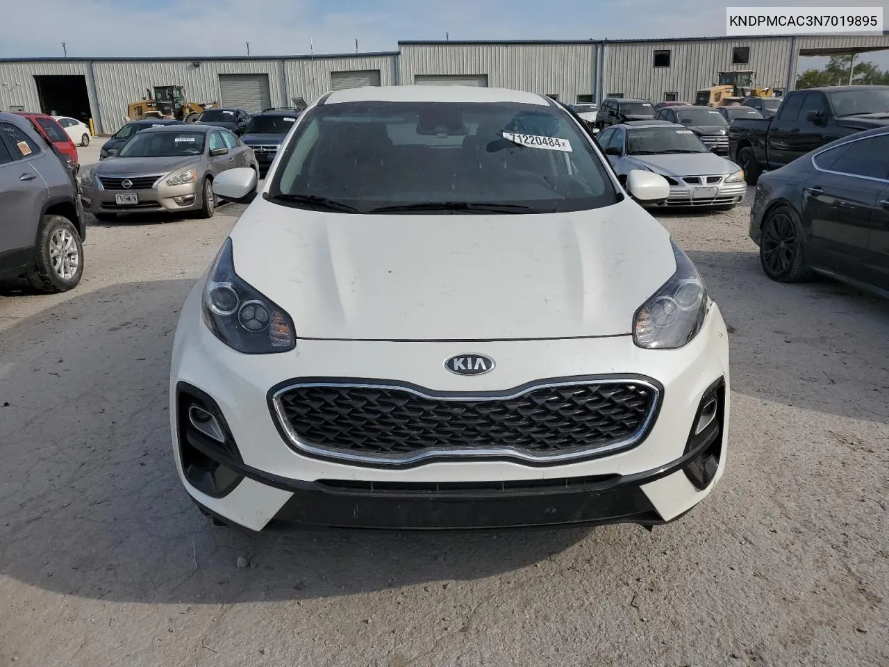 2022 Kia Sportage Lx VIN: KNDPMCAC3N7019895 Lot: 71220484