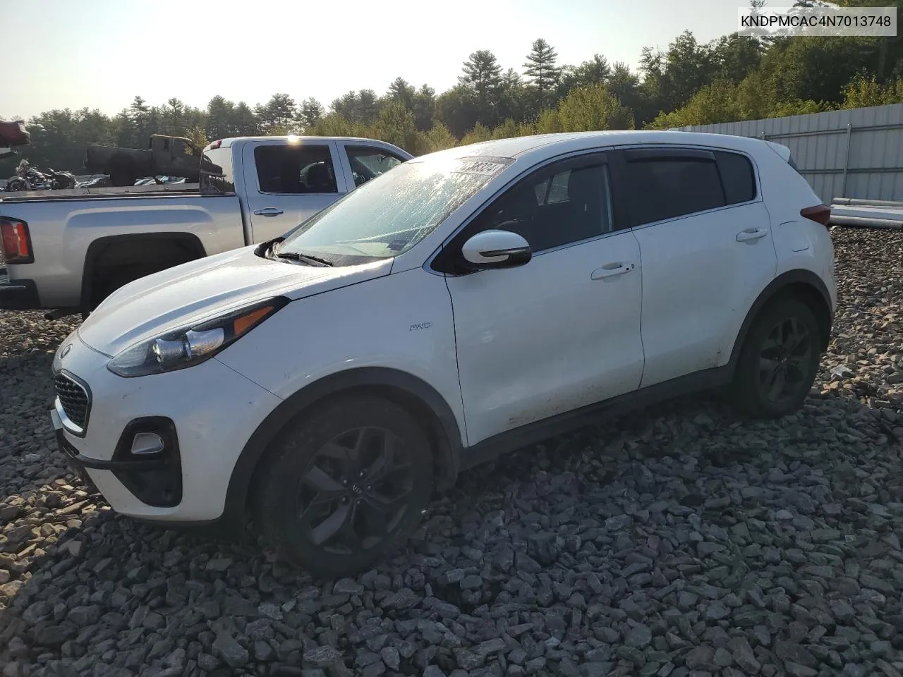 2022 Kia Sportage Lx VIN: KNDPMCAC4N7013748 Lot: 71238324