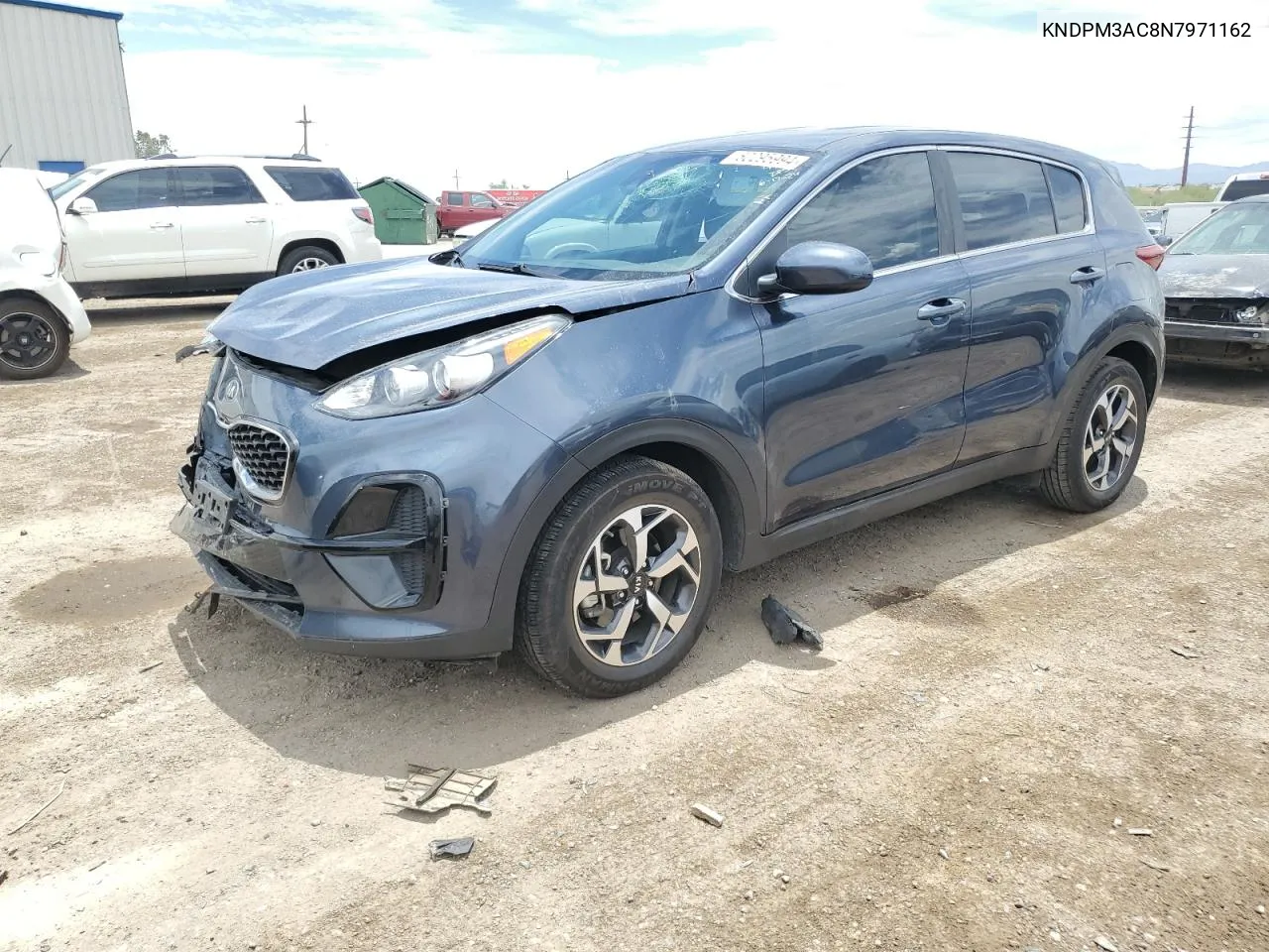 2022 Kia Sportage L VIN: KNDPM3AC8N7971162 Lot: 71321864