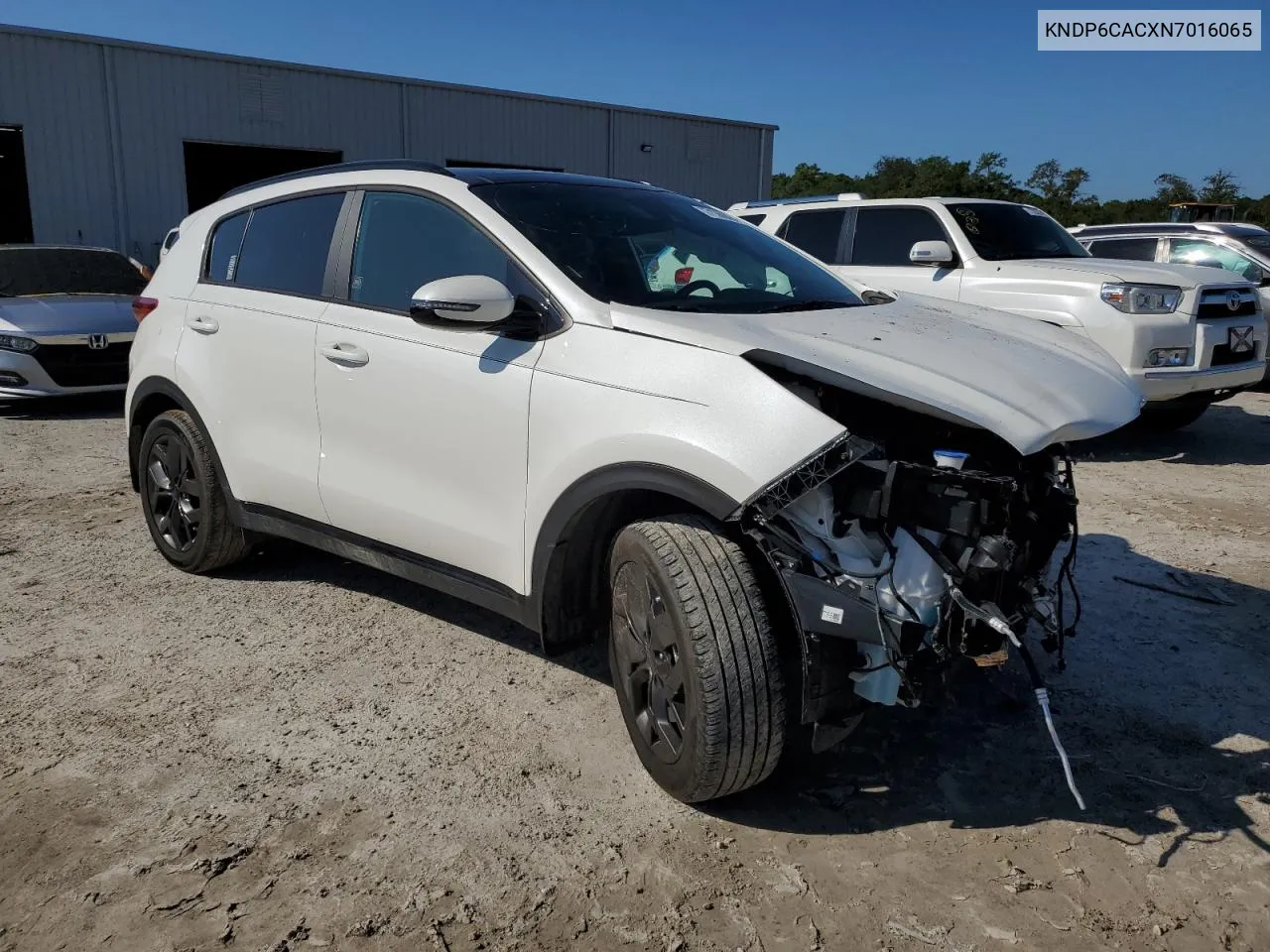 2022 Kia Sportage S VIN: KNDP6CACXN7016065 Lot: 71368004