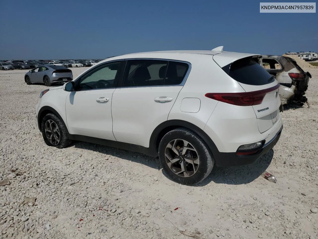 2022 Kia Sportage Lx VIN: KNDPM3AC4N7957839 Lot: 71622304