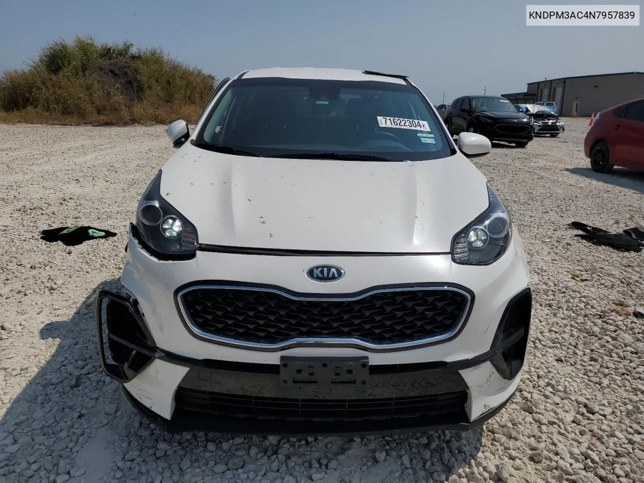 2022 Kia Sportage Lx VIN: KNDPM3AC4N7957839 Lot: 71622304