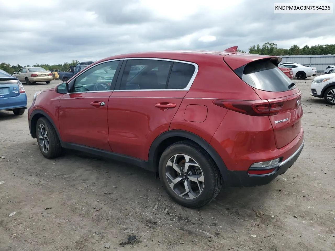 2022 Kia Sportage Lx VIN: KNDPM3AC3N7954236 Lot: 71790534