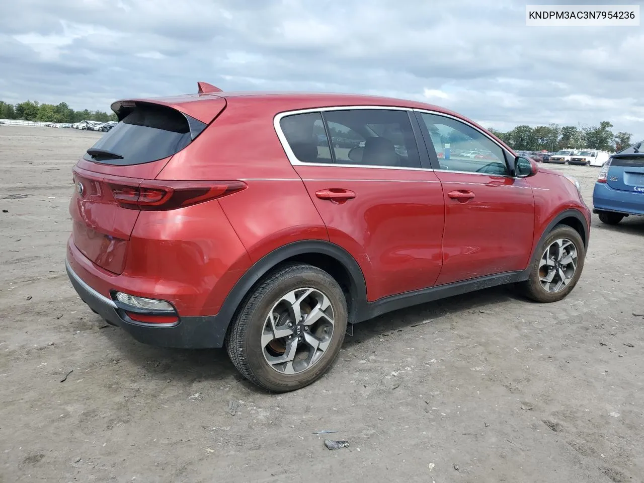 2022 Kia Sportage Lx VIN: KNDPM3AC3N7954236 Lot: 71790534