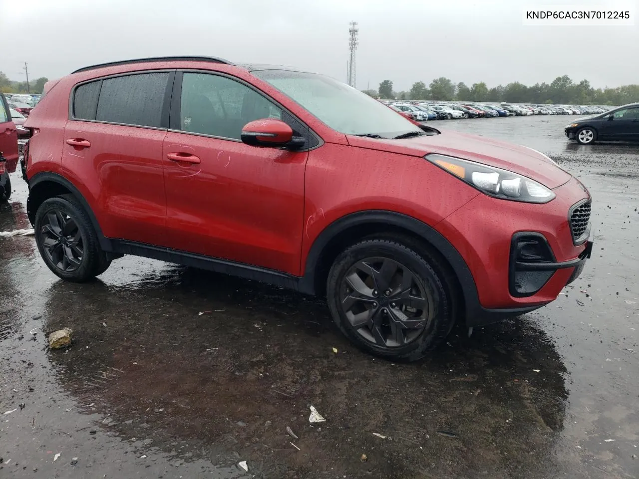 2022 Kia Sportage S VIN: KNDP6CAC3N7012245 Lot: 71844494