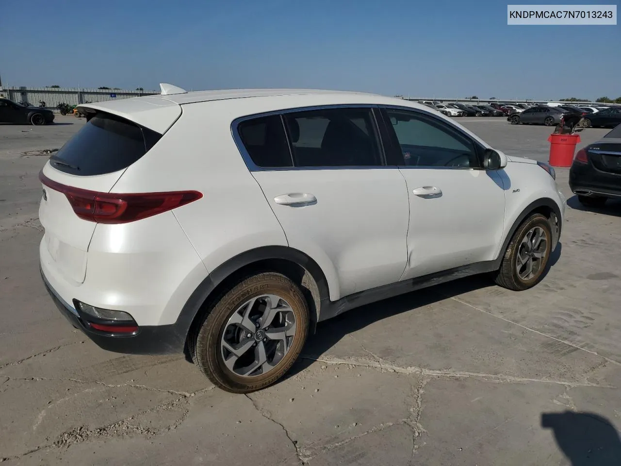 2022 Kia Sportage Lx VIN: KNDPMCAC7N7013243 Lot: 72257824