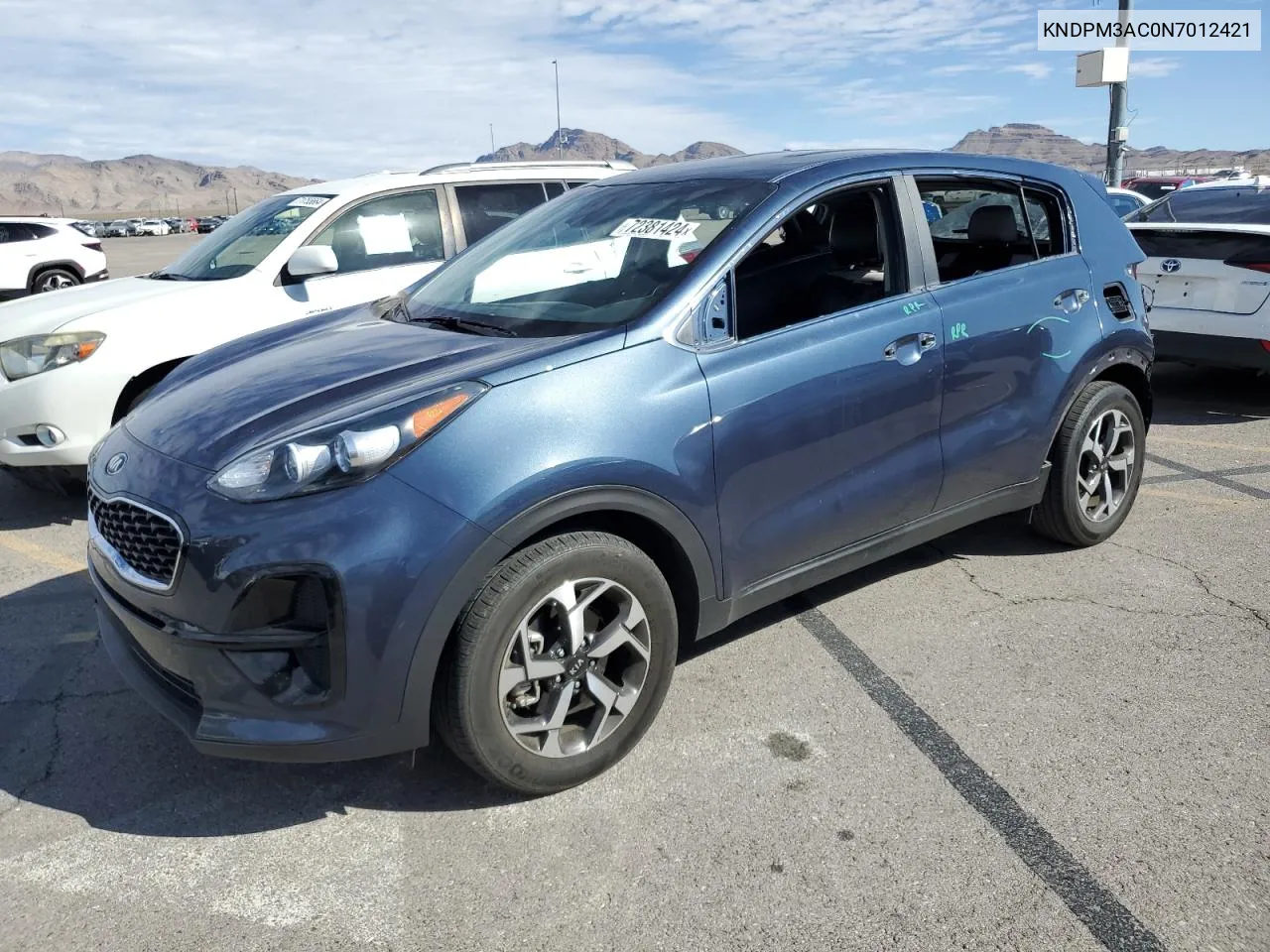 2022 Kia Sportage Lx VIN: KNDPM3AC0N7012421 Lot: 72381424