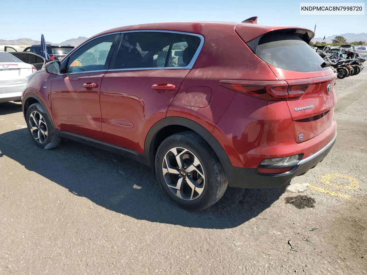 2022 Kia Sportage Lx VIN: KNDPMCAC8N7998720 Lot: 72773064