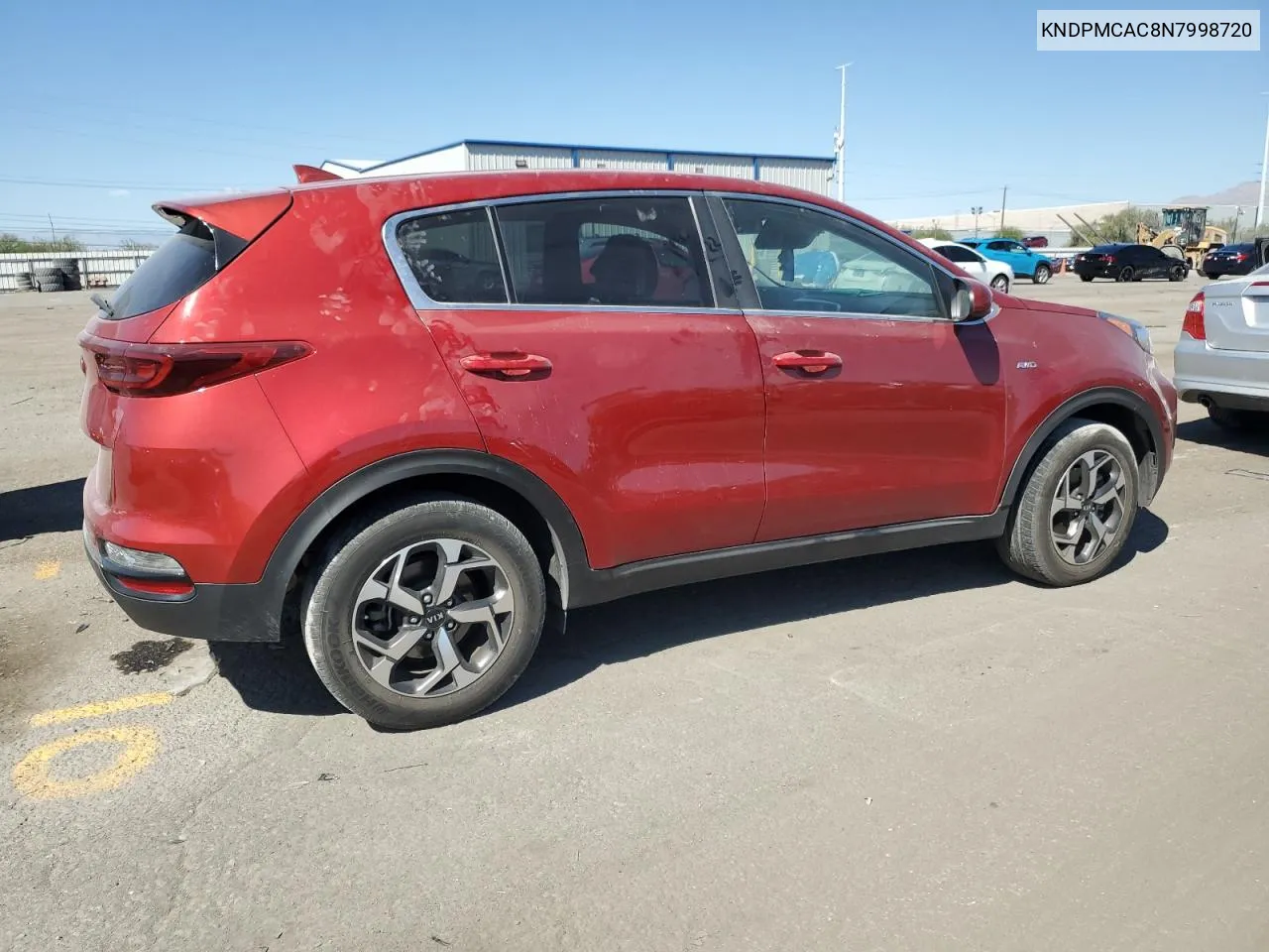 2022 Kia Sportage Lx VIN: KNDPMCAC8N7998720 Lot: 72773064