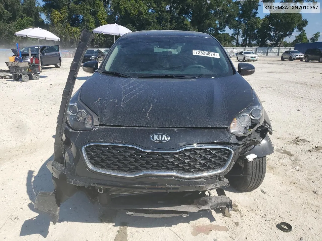 2022 Kia Sportage Lx VIN: KNDPM3ACXN7010367 Lot: 72826874