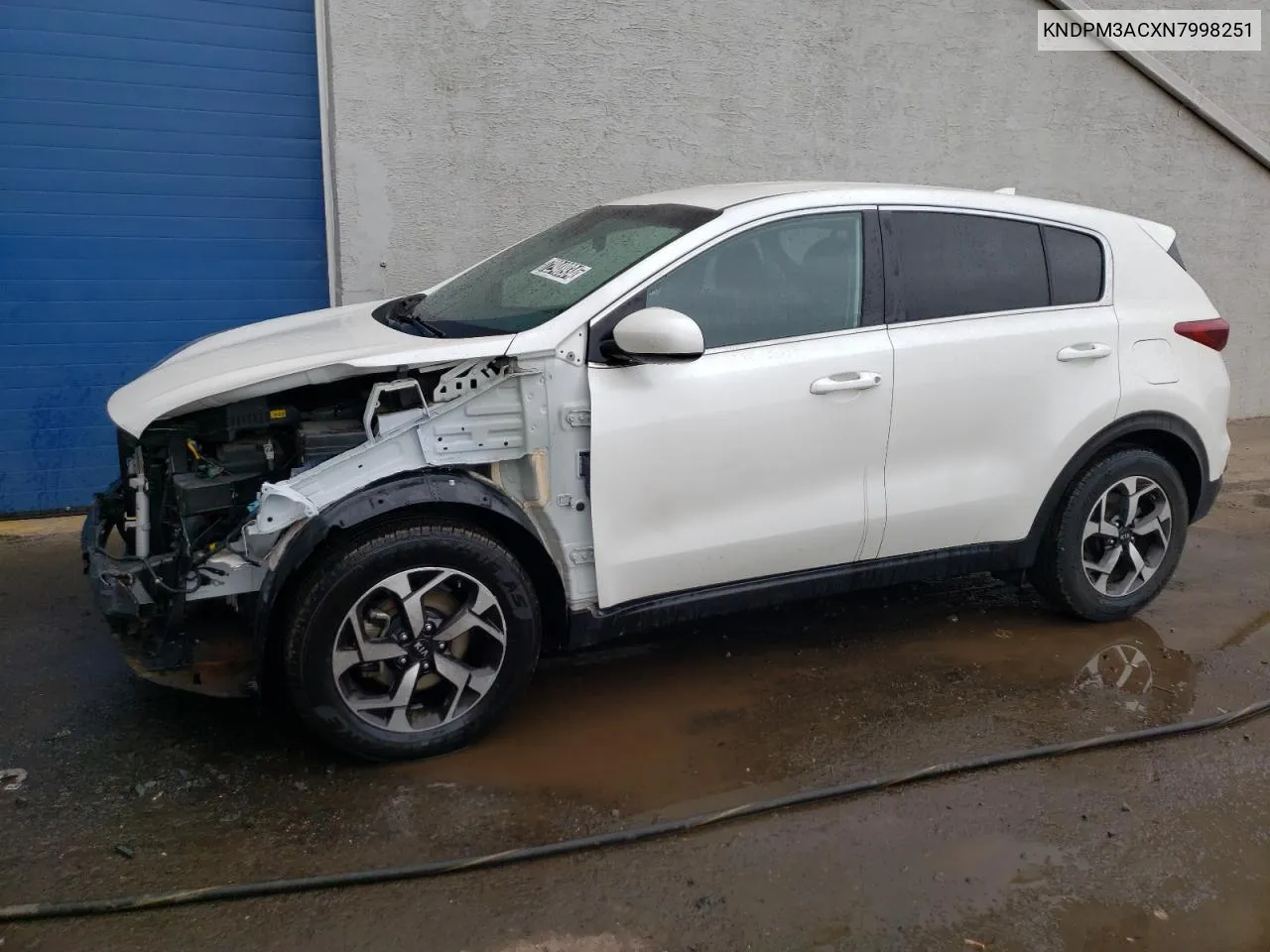 2022 Kia Sportage Lx VIN: KNDPM3ACXN7998251 Lot: 72948934