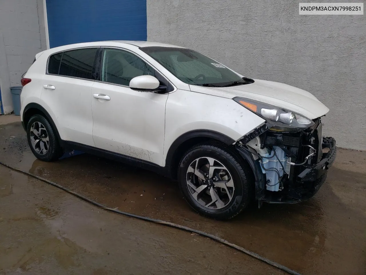 2022 Kia Sportage Lx VIN: KNDPM3ACXN7998251 Lot: 72948934