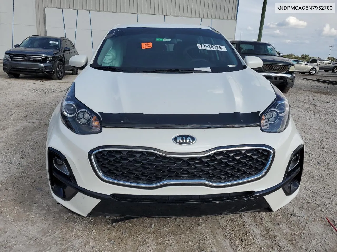 2022 Kia Sportage Lx VIN: KNDPMCAC5N7952780 Lot: 72984284