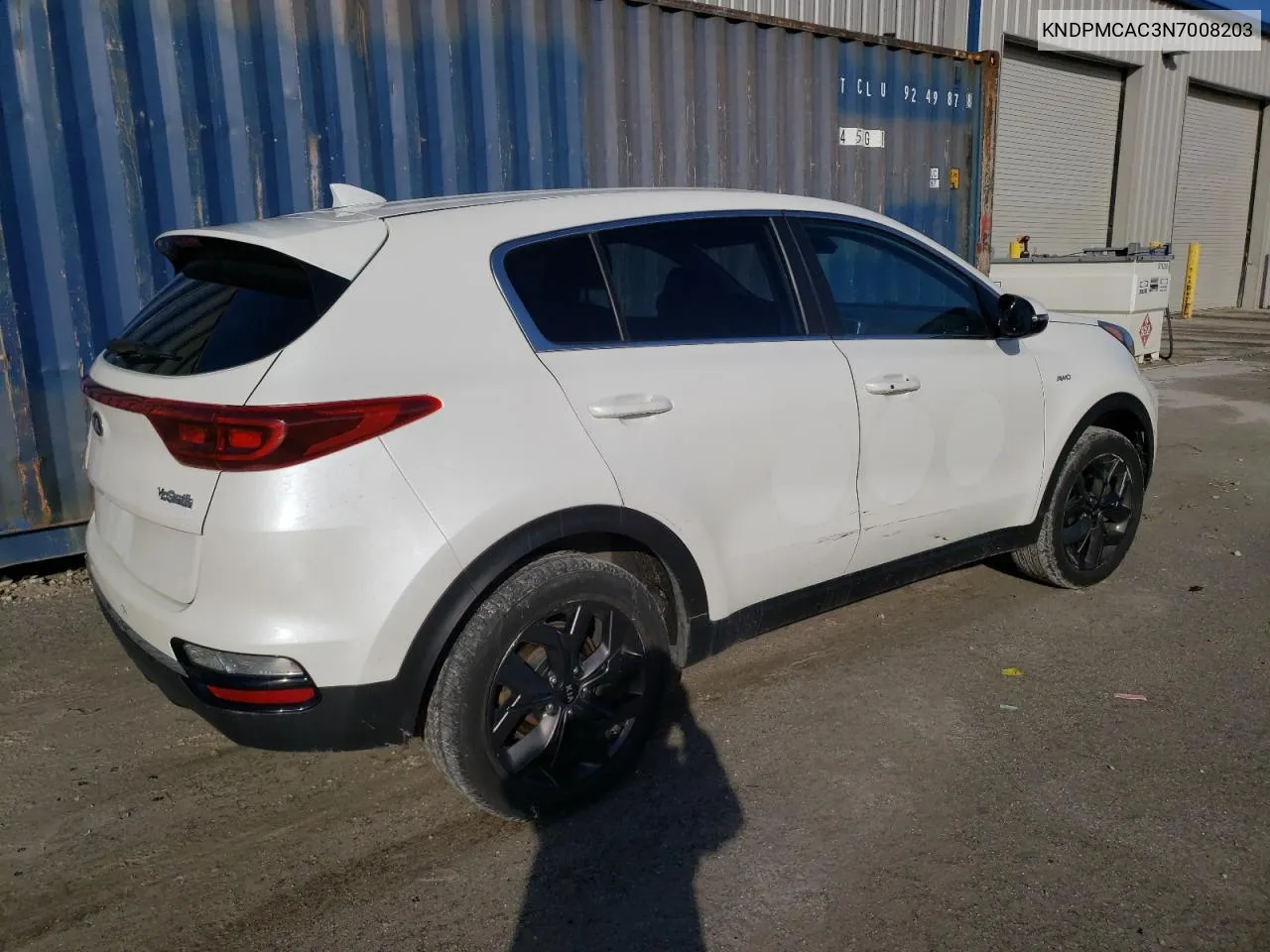 2022 Kia Sportage Lx VIN: KNDPMCAC3N7008203 Lot: 73137344