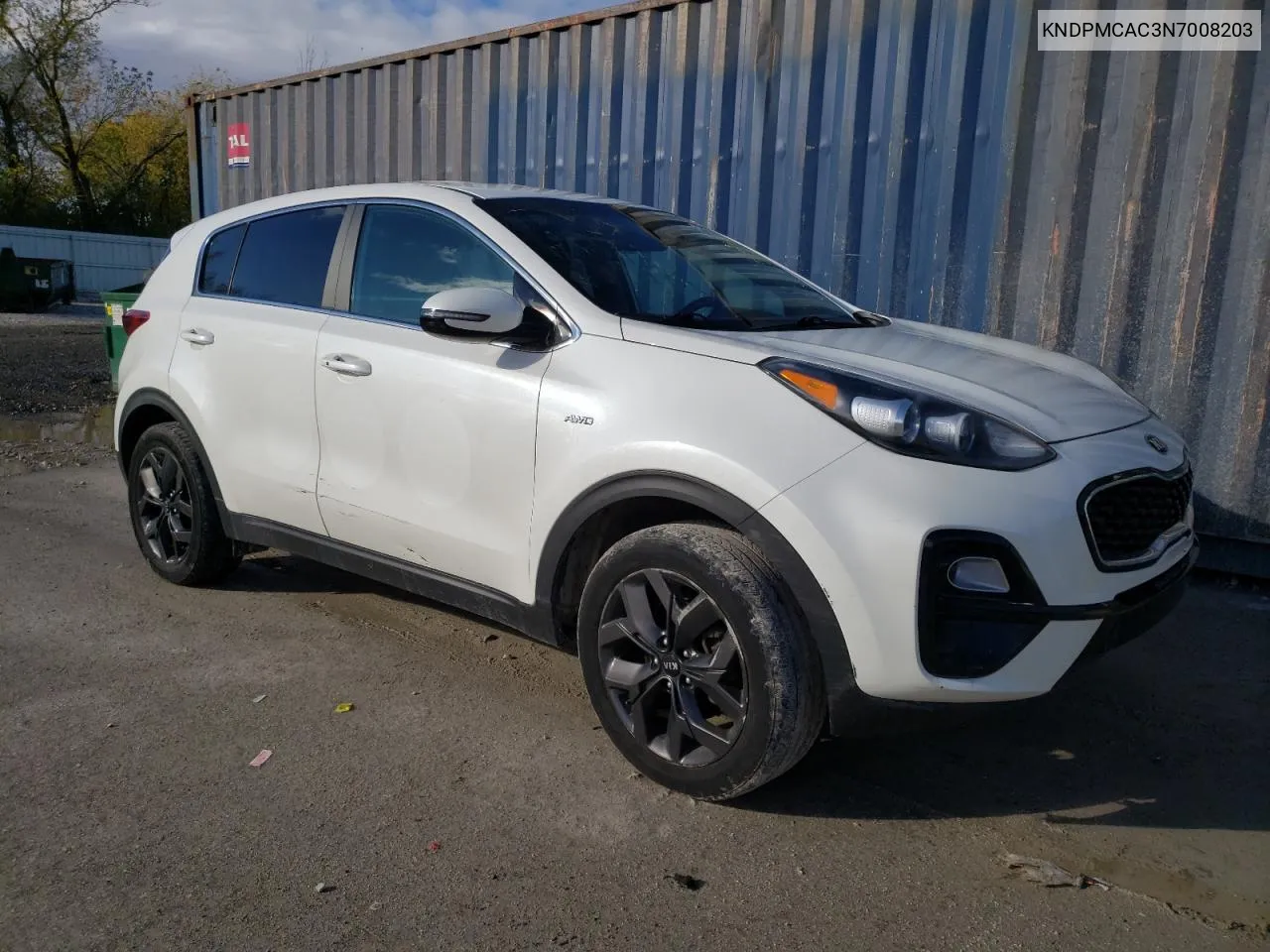 2022 Kia Sportage Lx VIN: KNDPMCAC3N7008203 Lot: 73137344