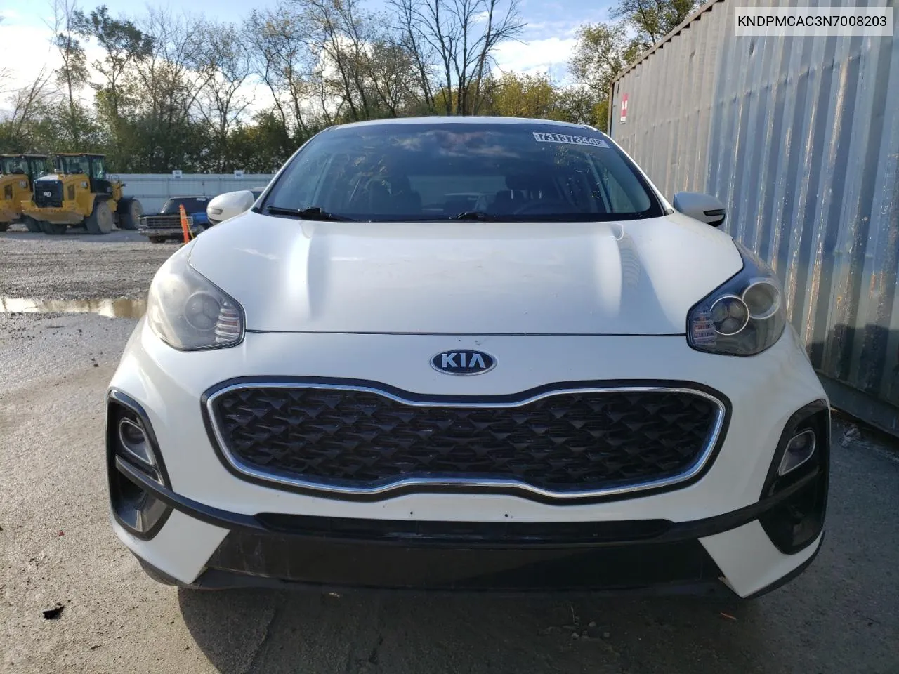 2022 Kia Sportage Lx VIN: KNDPMCAC3N7008203 Lot: 73137344